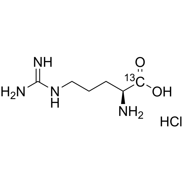 L-Arginine-1-13C hydrochloride ((S)-(+)-Arginine-1-13C (hydrochloride)) 2483735-41-5